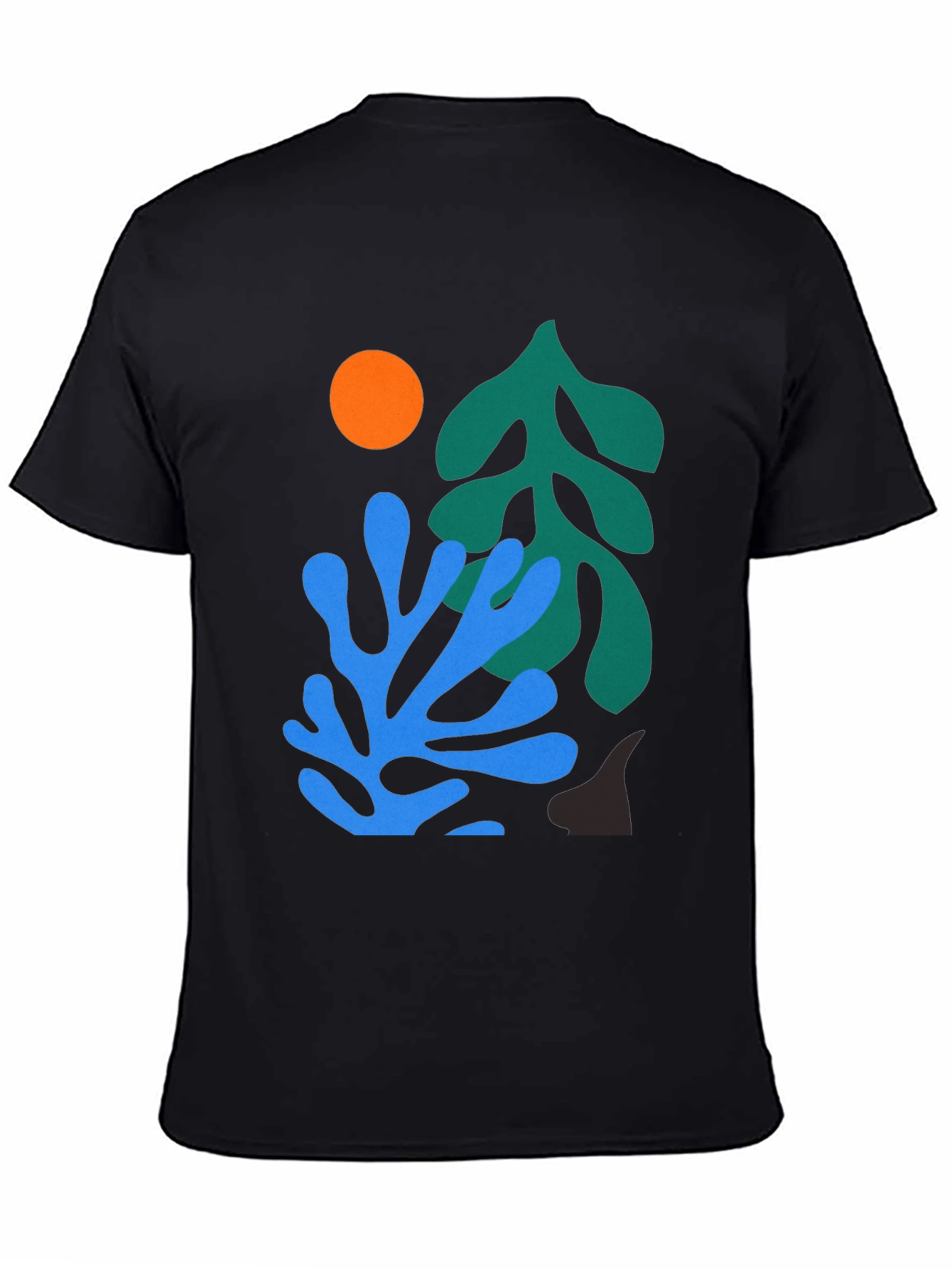 Abstract Print Mens T-Shirt