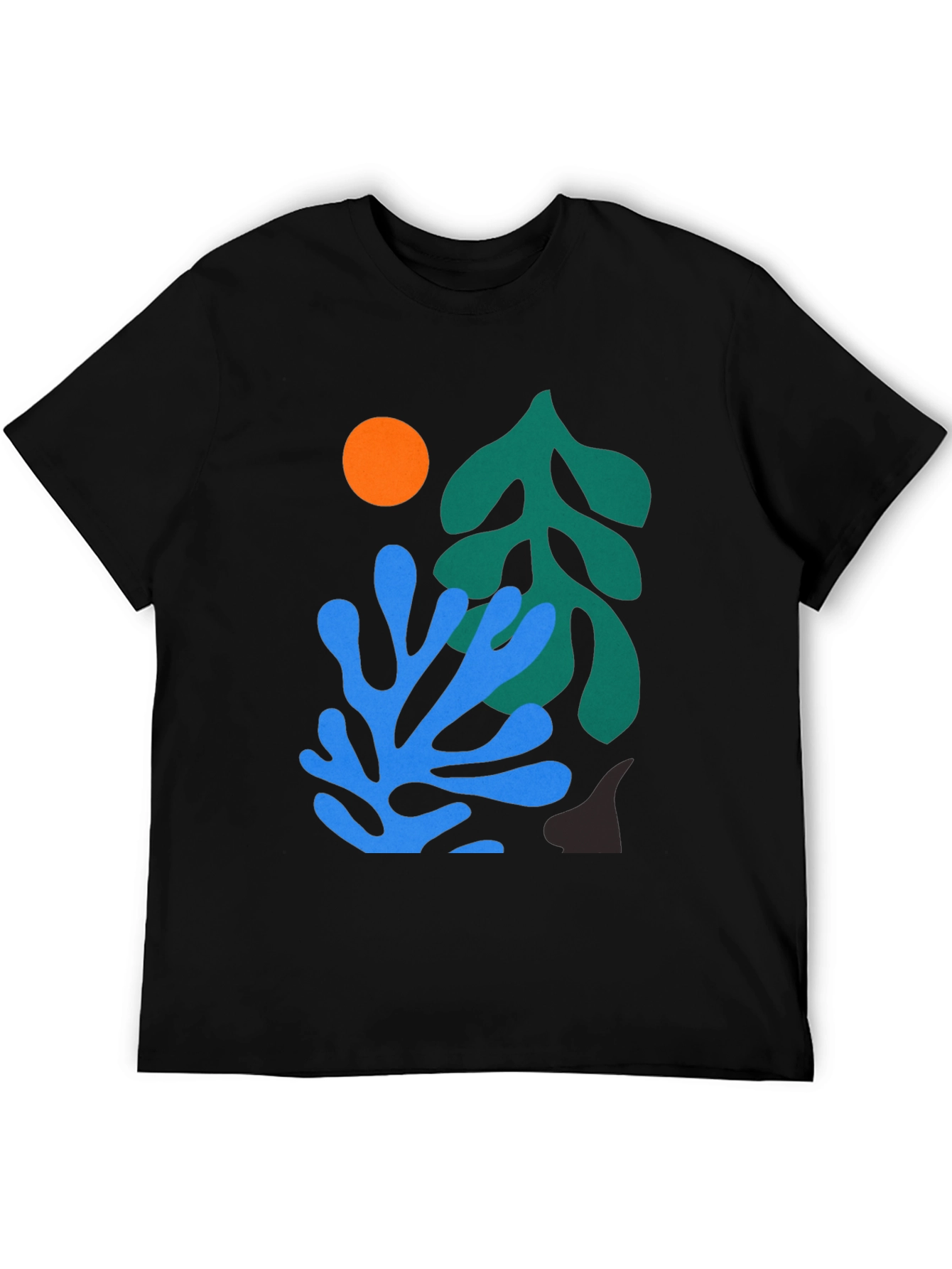 Abstract Print Mens T-Shirt