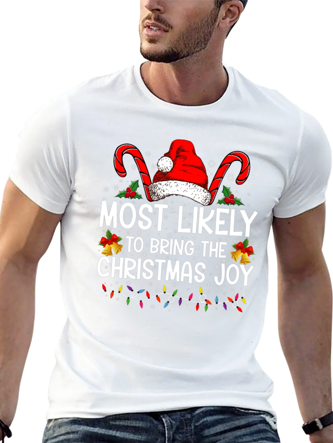 Most Likely to Bring Christmas Joy Holiday T-Shirt