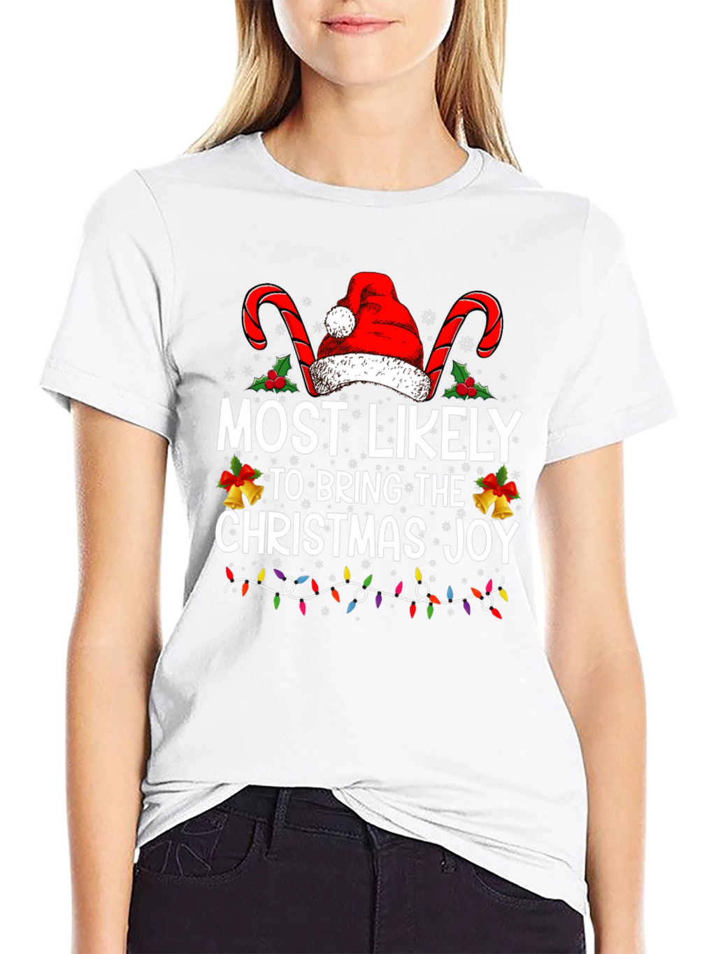 Most Likely to Bring Christmas Joy Holiday T-Shirt