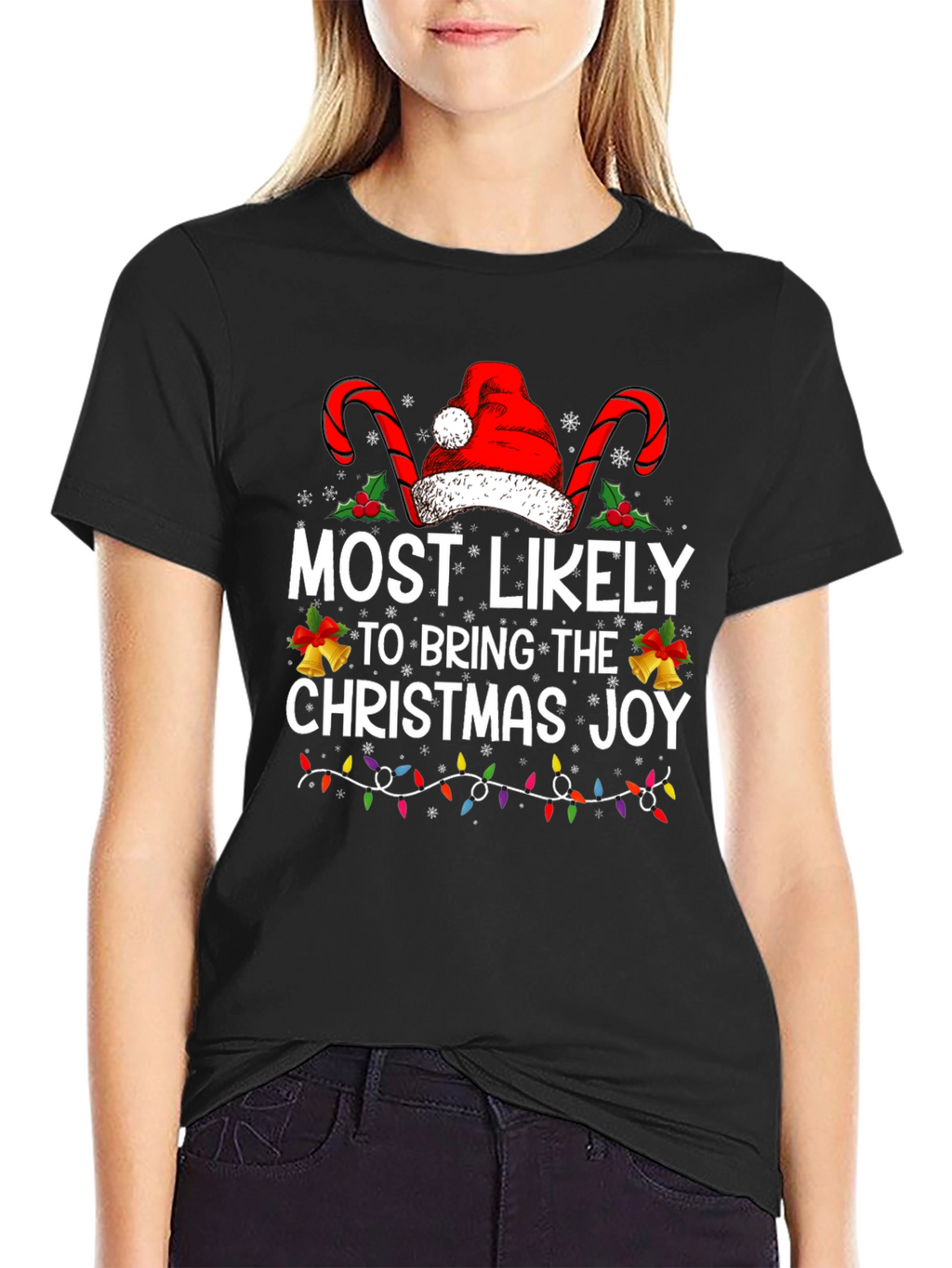 Most Likely to Bring Christmas Joy Holiday T-Shirt