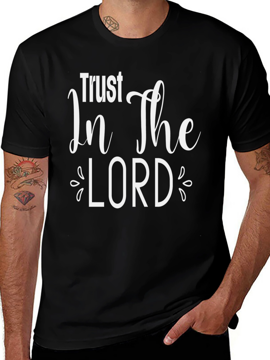 Trust in The Lord T-Shirt - Christian Apparel