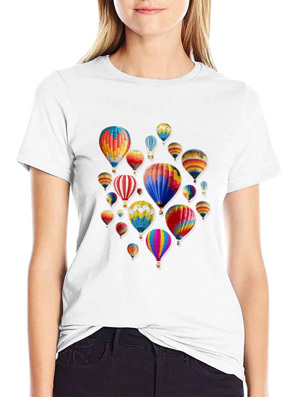 Hot Air Balloon Graphic Tee