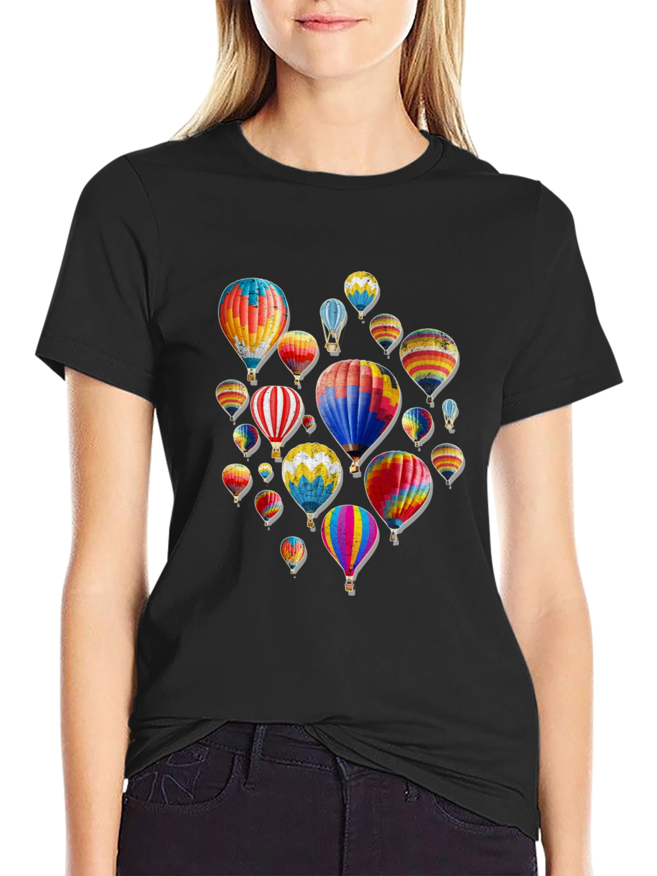 Hot Air Balloon Graphic Tee