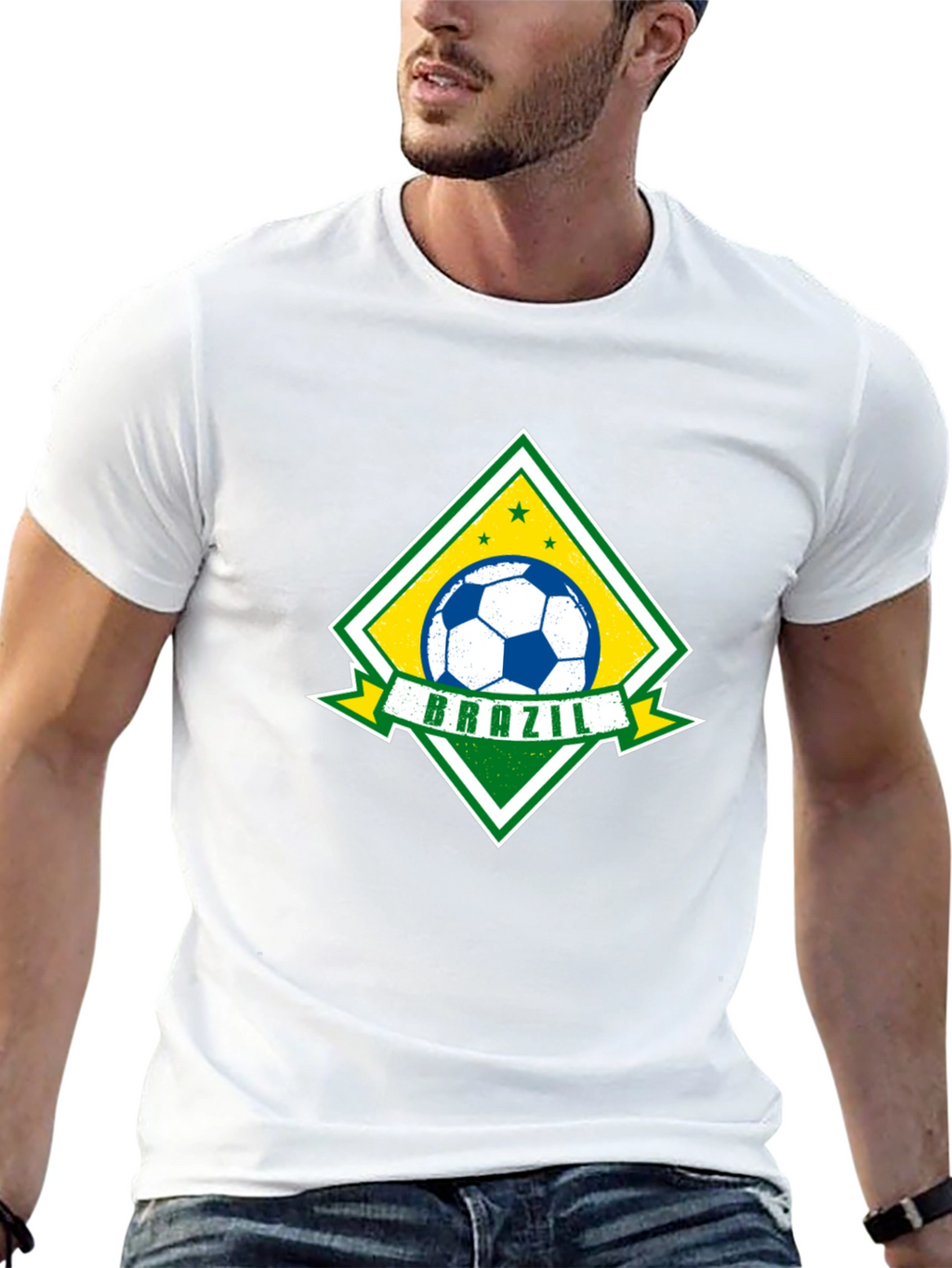 Brazil Soccer Graphic T-Shirt