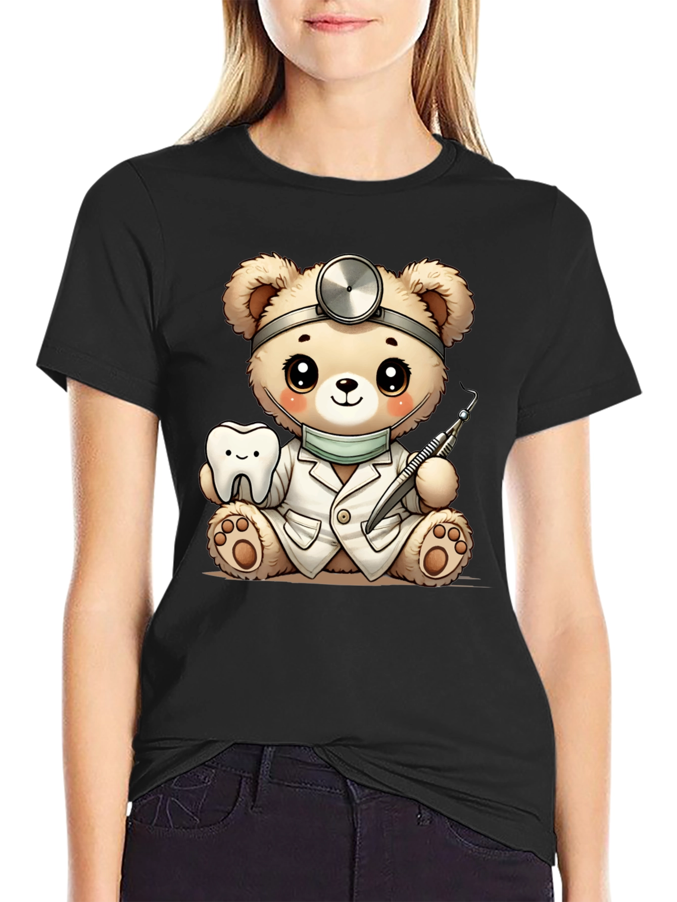 Cute Dentist Bear T-Shirt