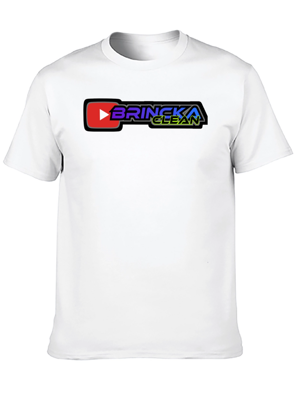 Brincka Clean Graphic T-Shirt - Black Cotton Tee