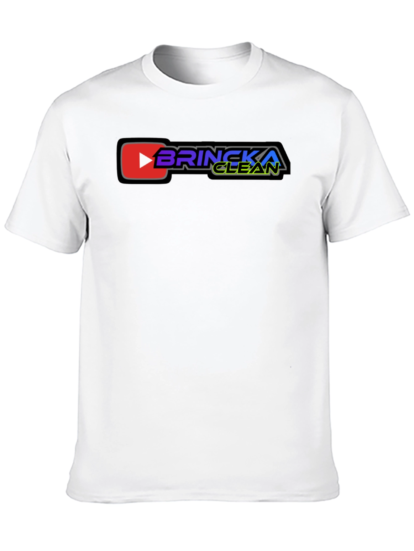 Brincka Clean Graphic T-Shirt - Black Cotton Tee