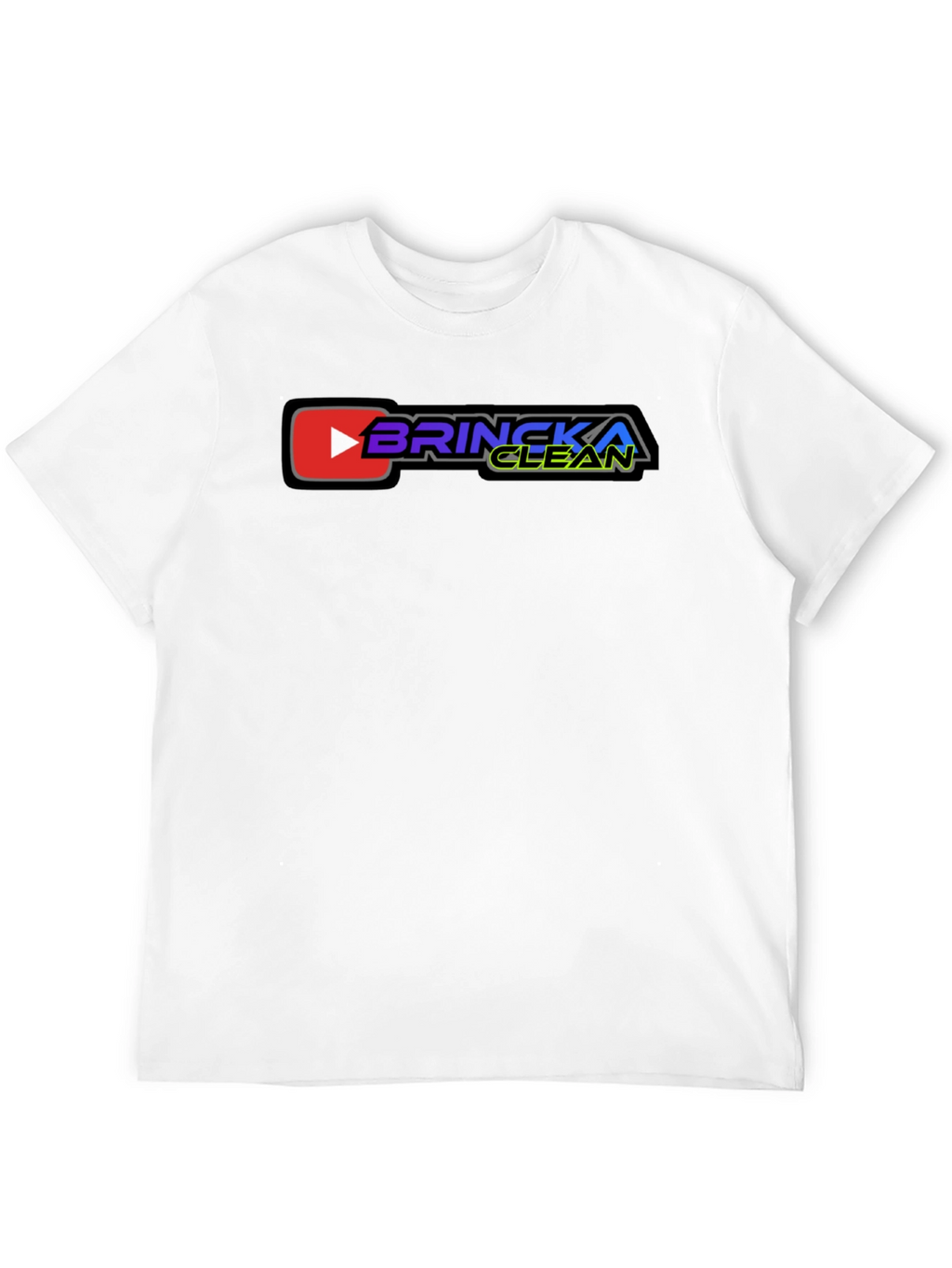 Brincka Clean Graphic T-Shirt - Black Cotton Tee