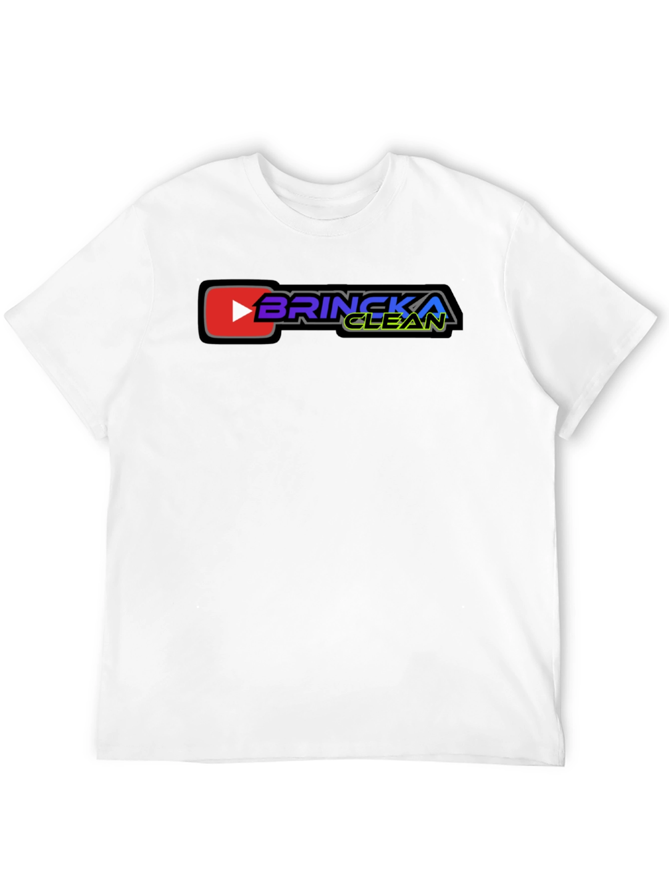 Brincka Clean Graphic T-Shirt - Black Cotton Tee