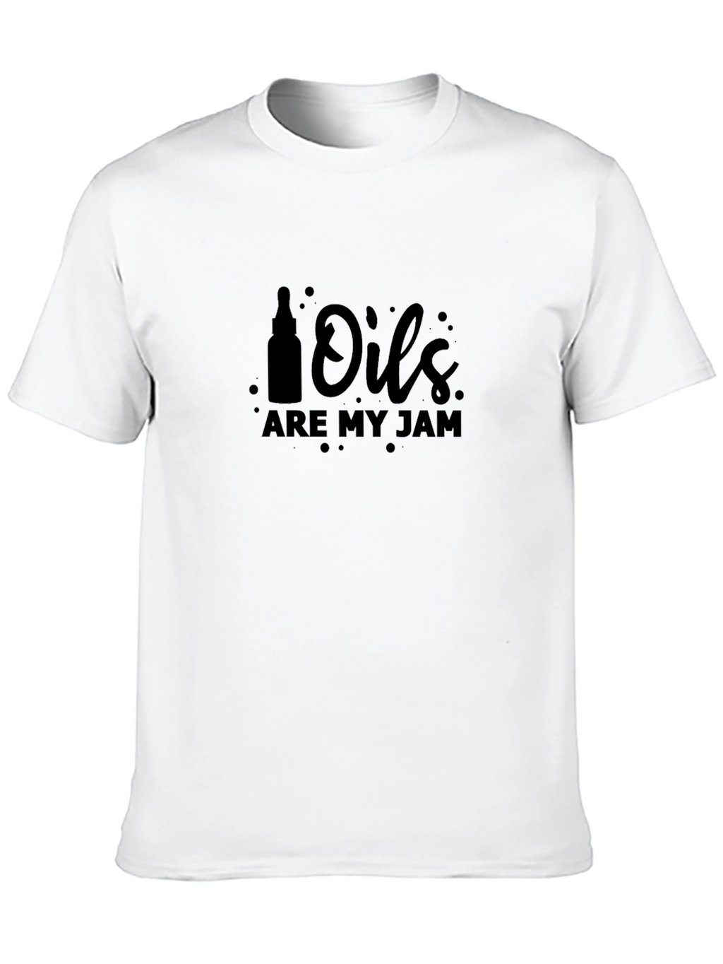 Oils Are My Jam Black T-Shirt