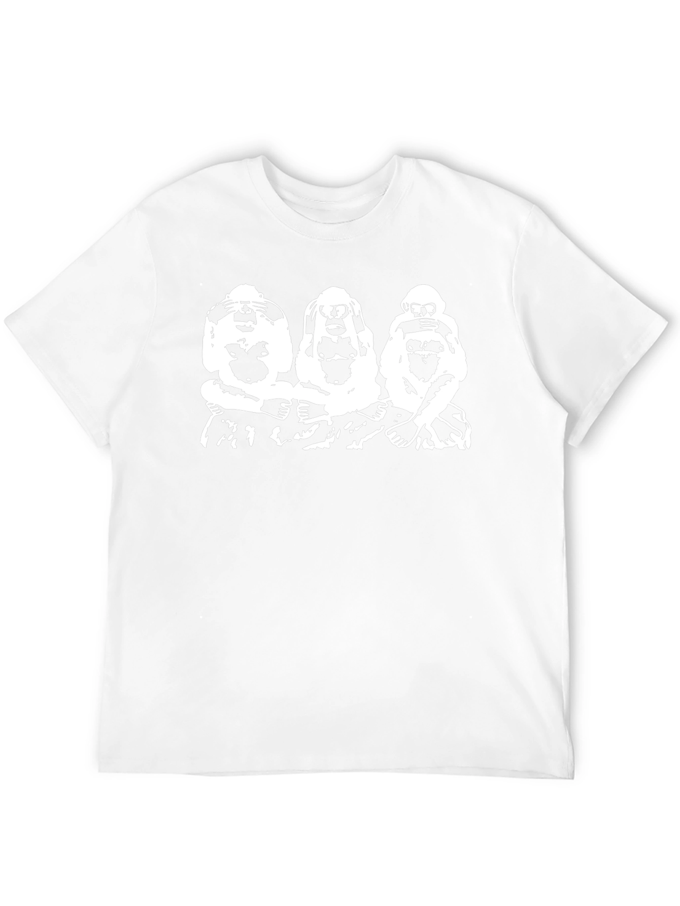 Hear See Speak No Evil Monkey T-Shirt