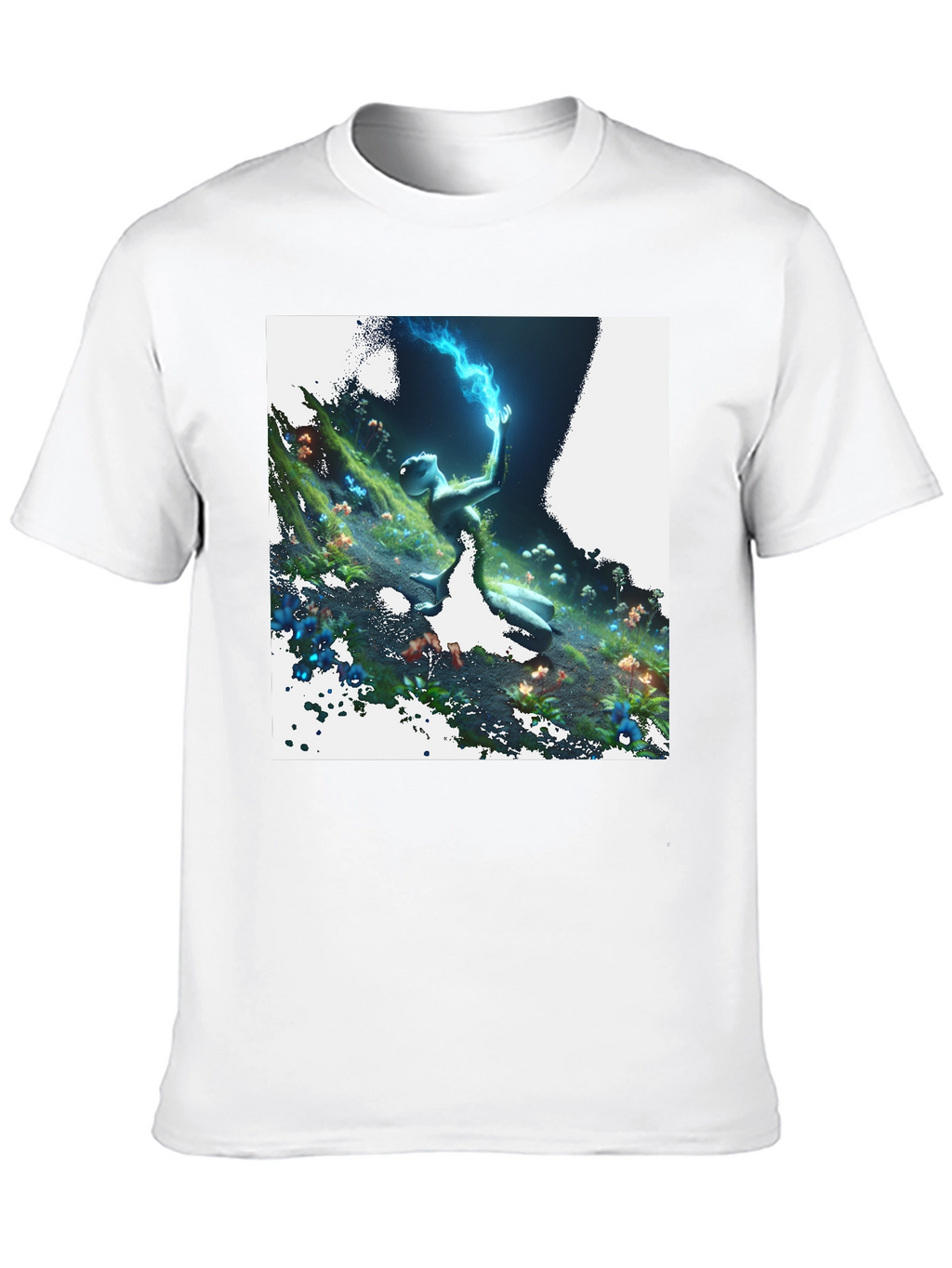 Mystical Forest Creature Graphic Tee