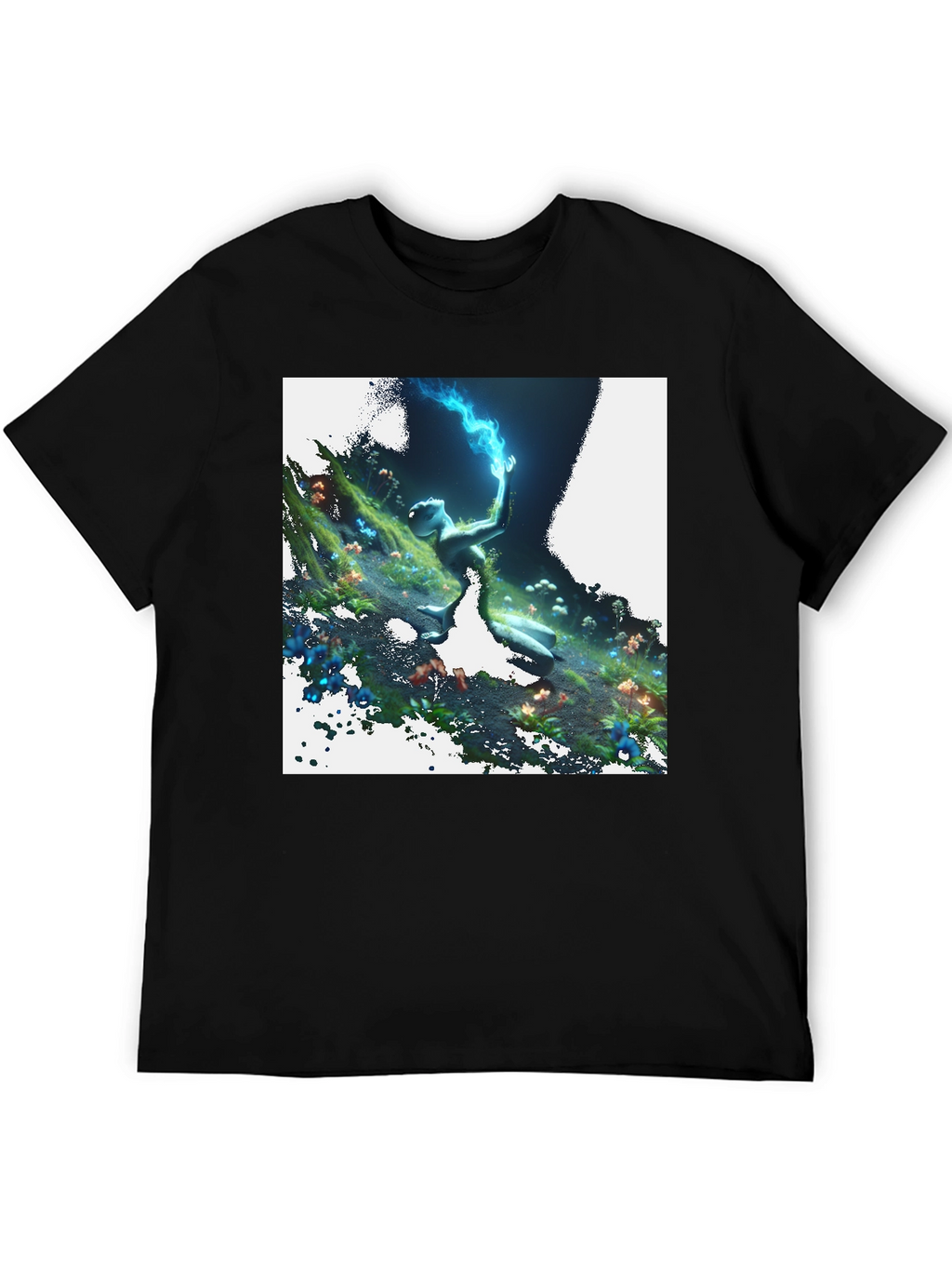 Mystical Forest Creature Graphic Tee