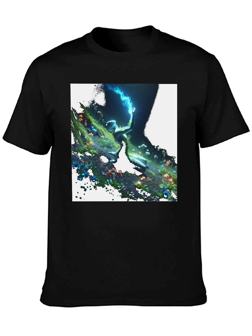Mystical Forest Creature Graphic Tee