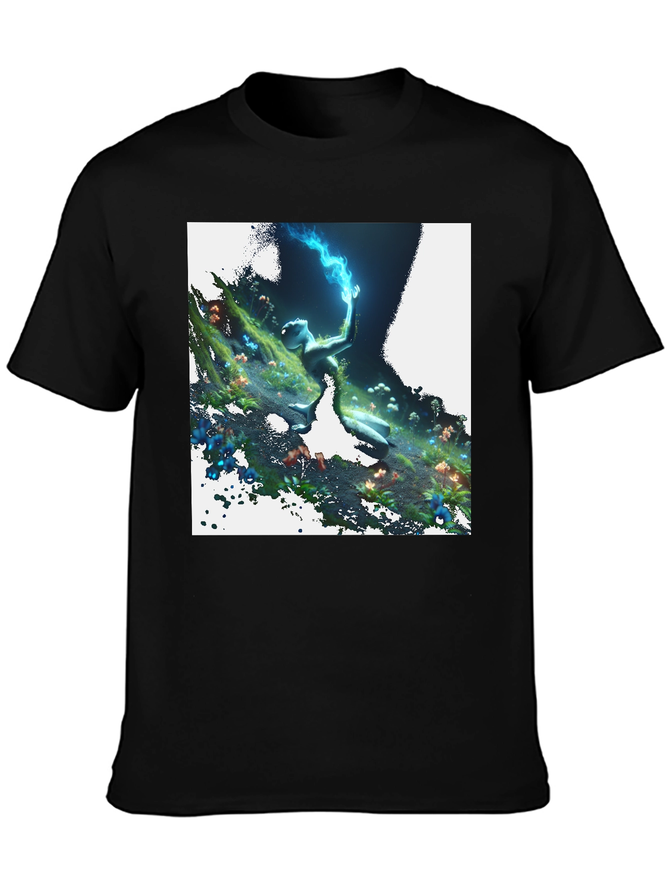 Mystical Forest Creature Graphic Tee