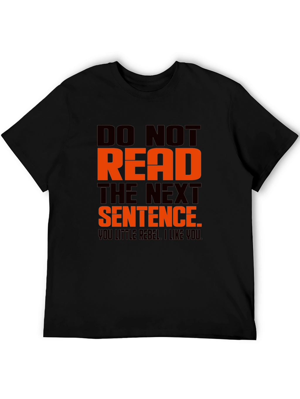 Rebel Text Graphic Tee
