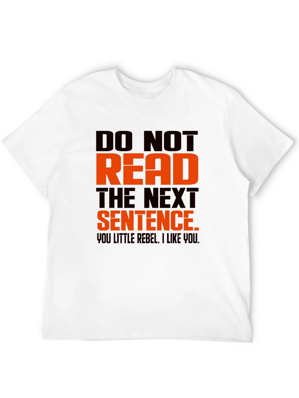 Rebel Text Graphic Tee