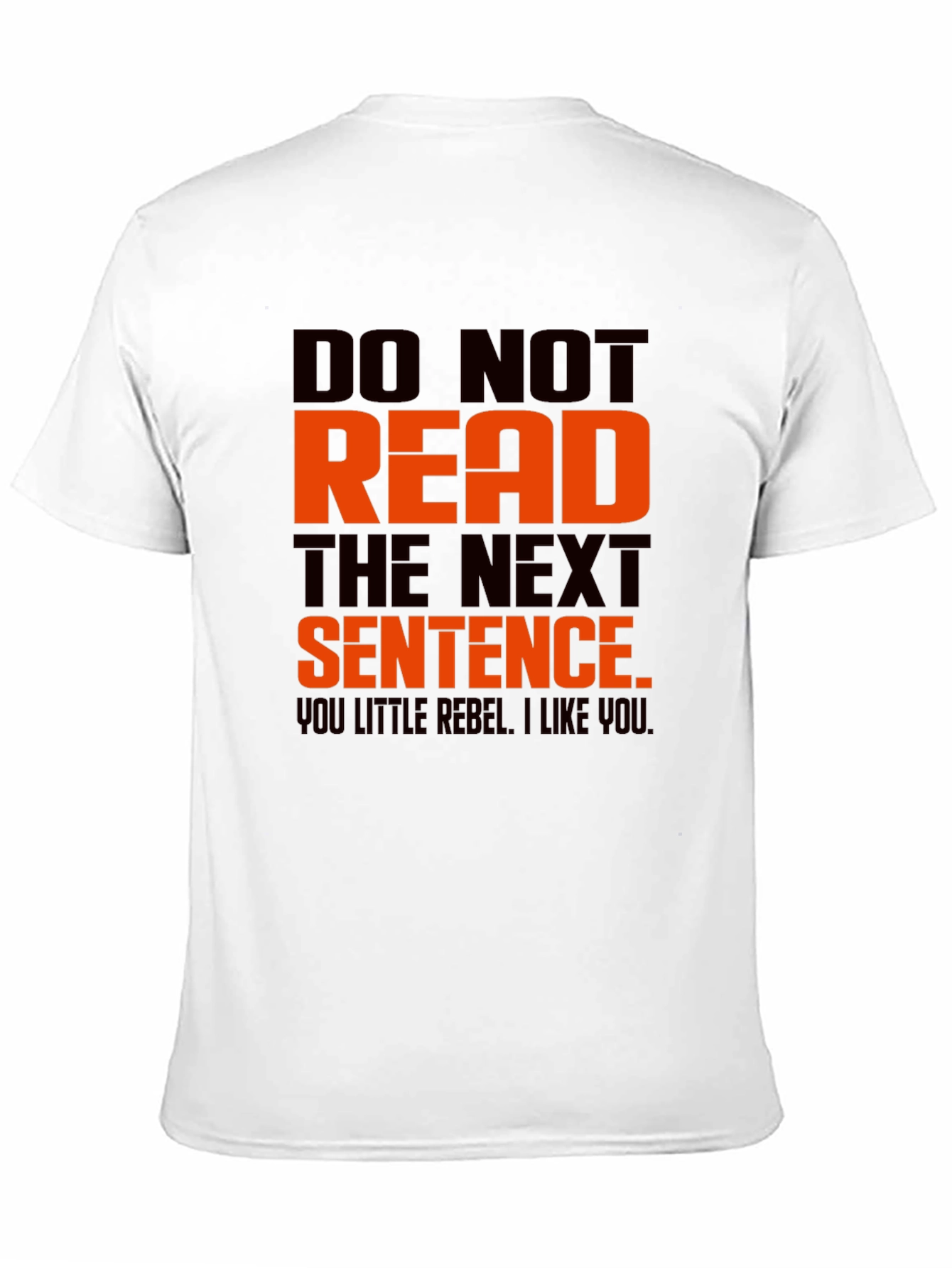Rebel Text Graphic Tee