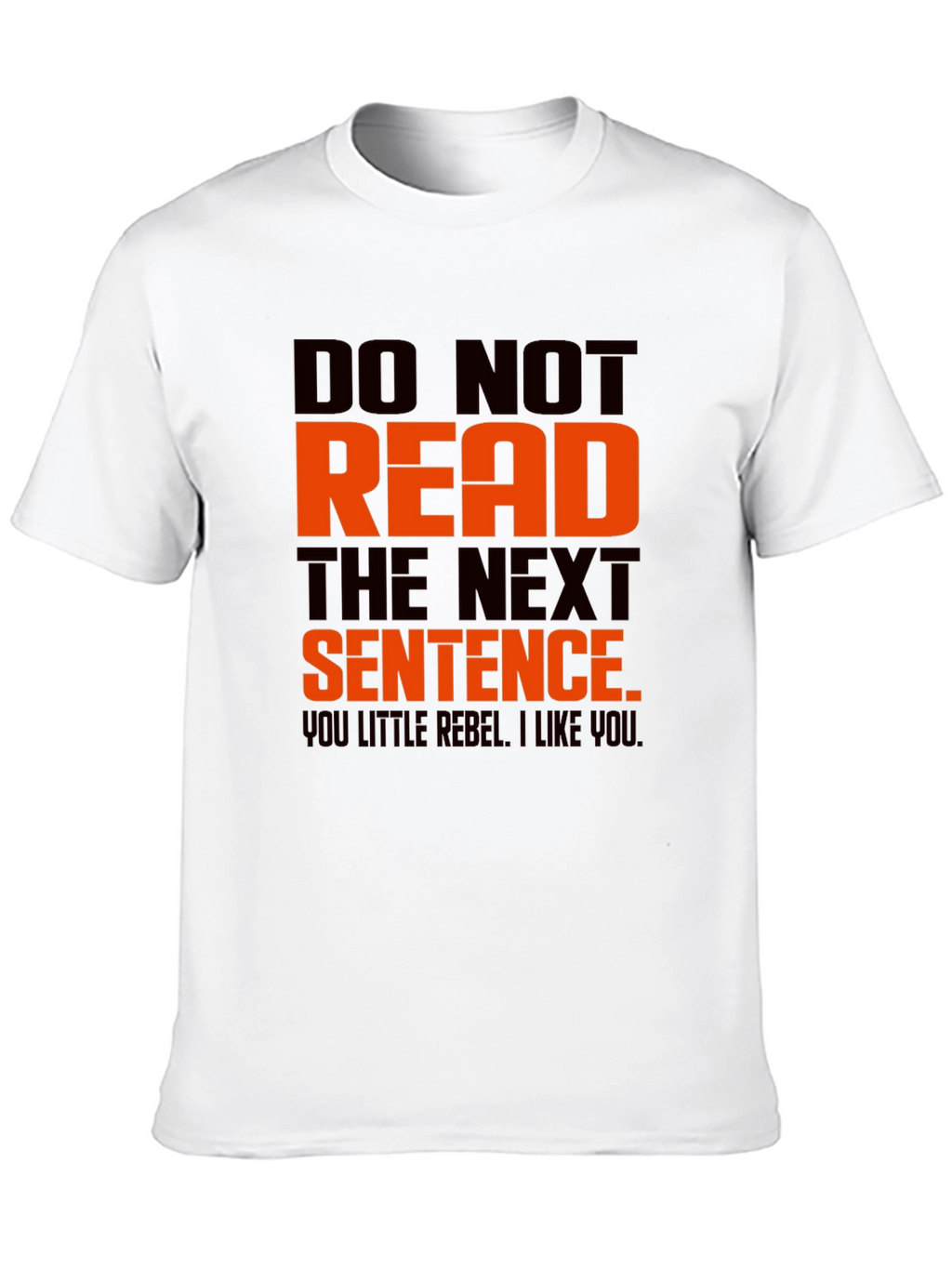 Rebel Text Graphic Tee