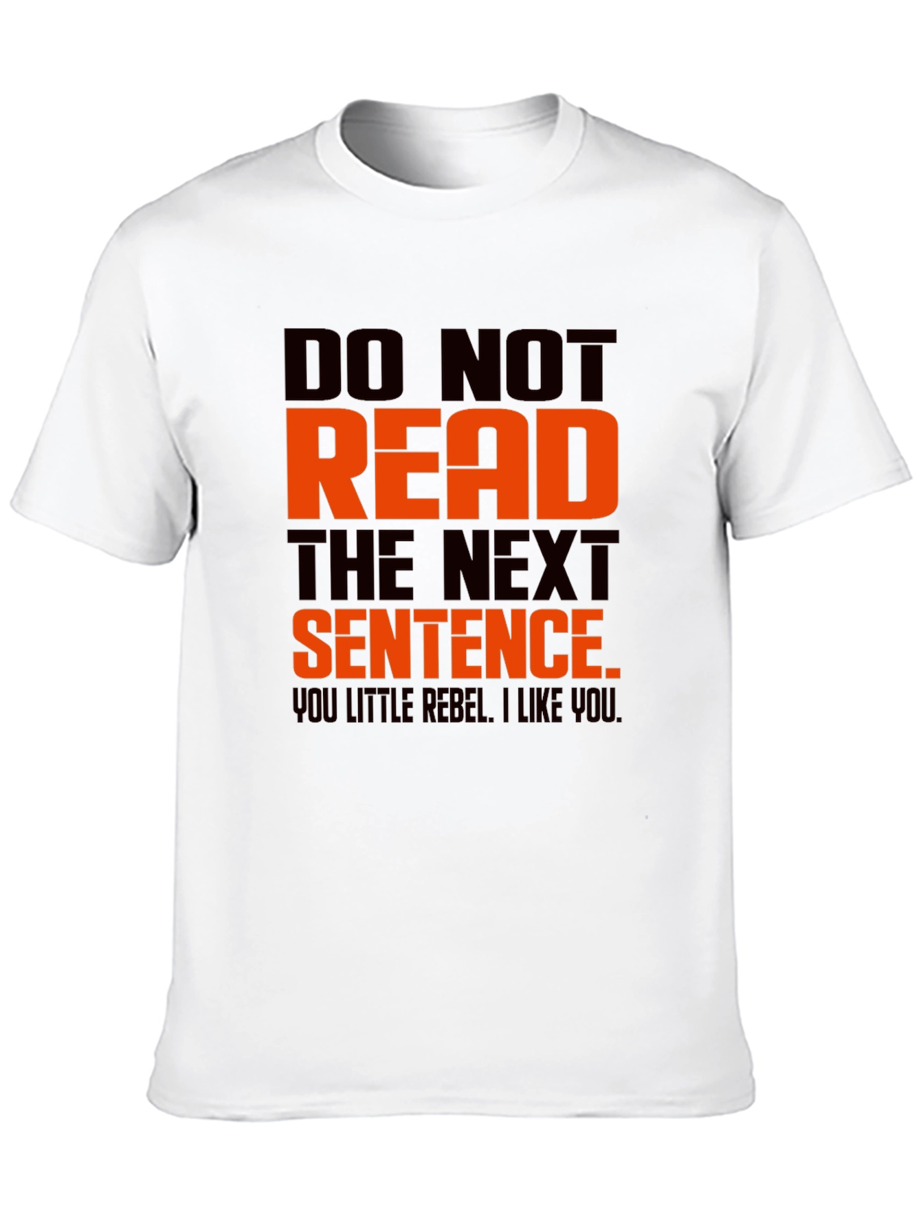 Rebel Text Graphic Tee