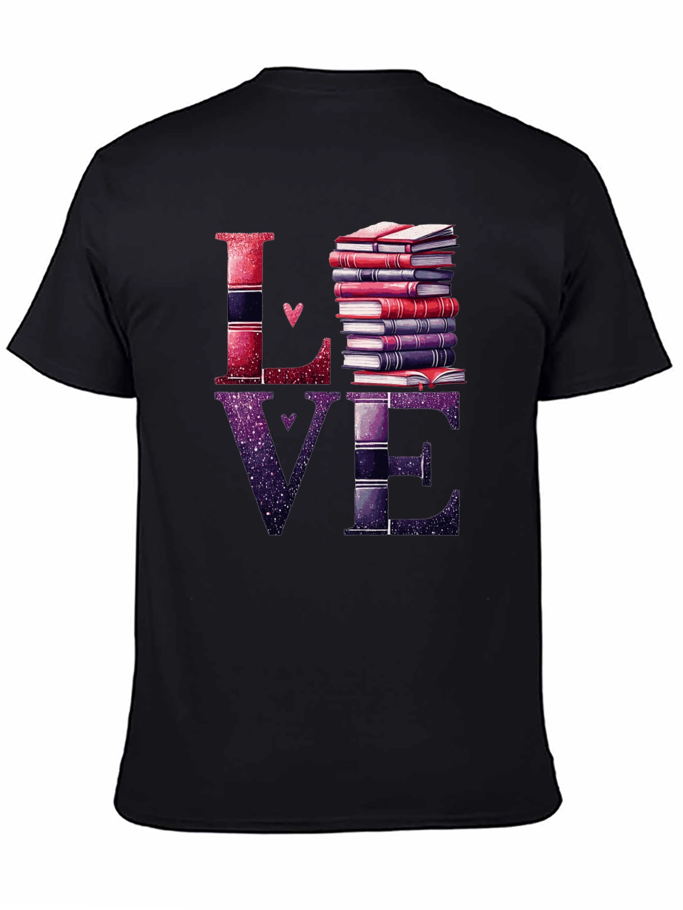 Love Books Graphic T-Shirt - Readers Delight