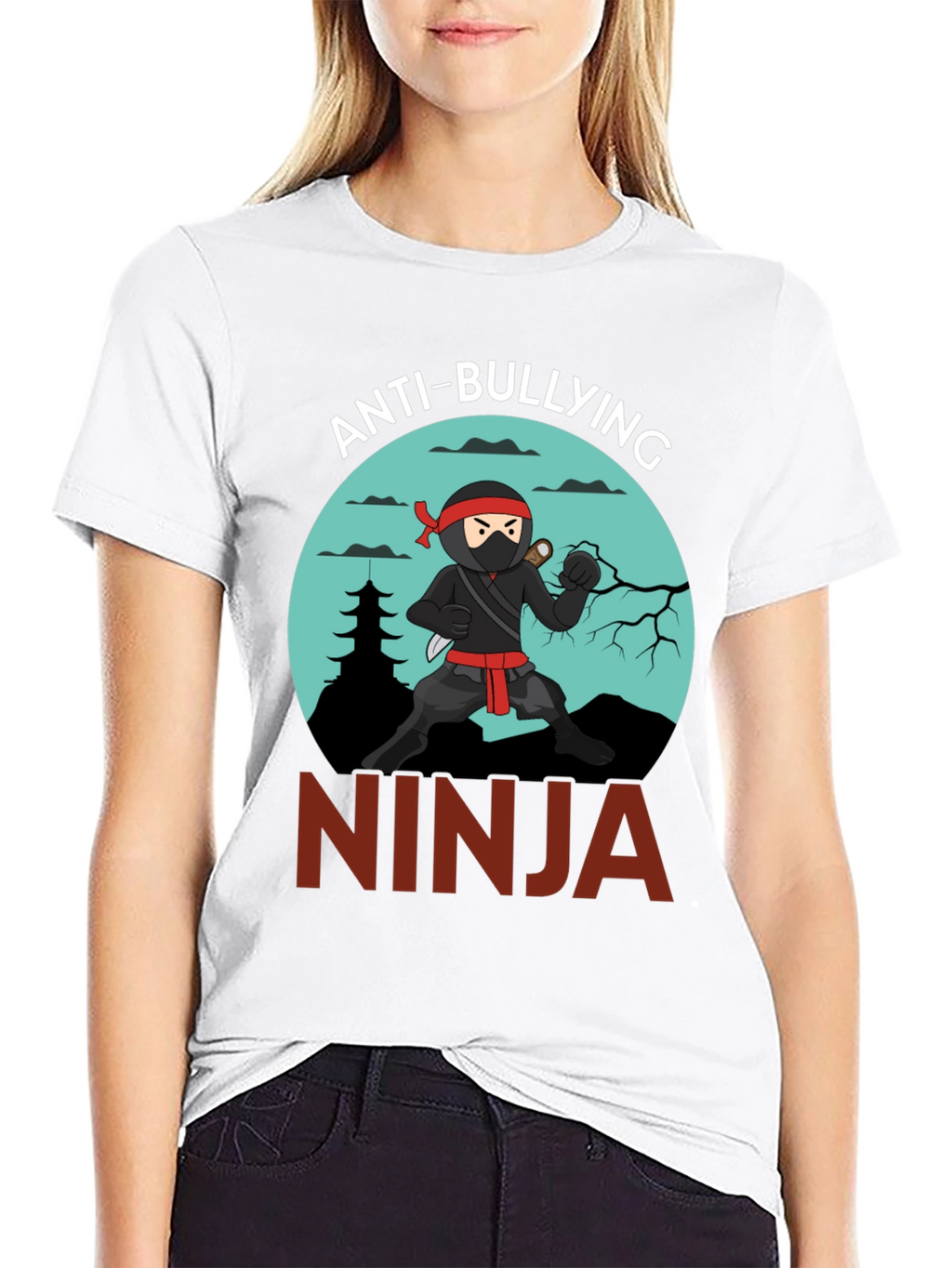 Anti-Bullying Ninja Graphic Tee