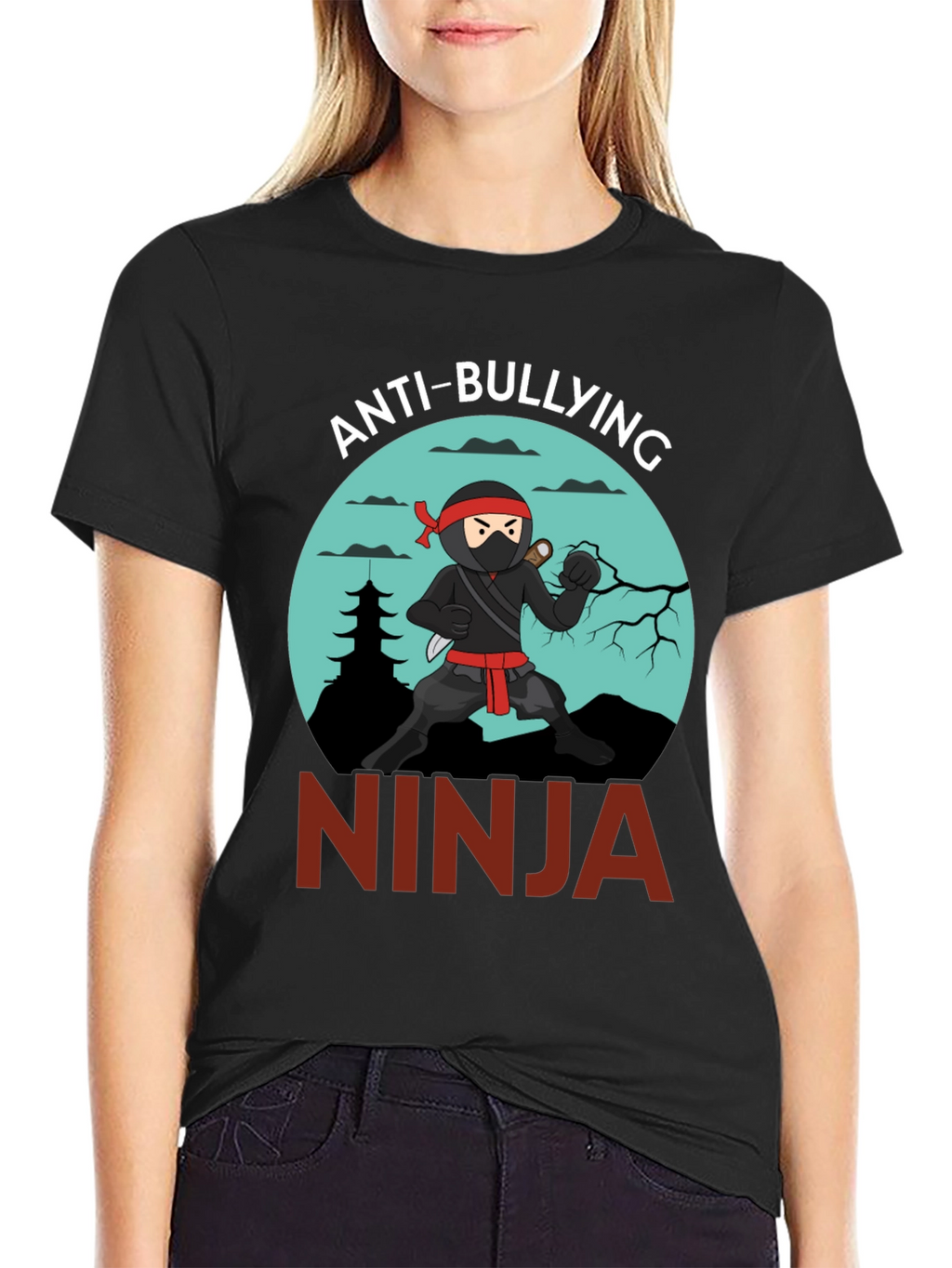 Anti-Bullying Ninja Graphic Tee