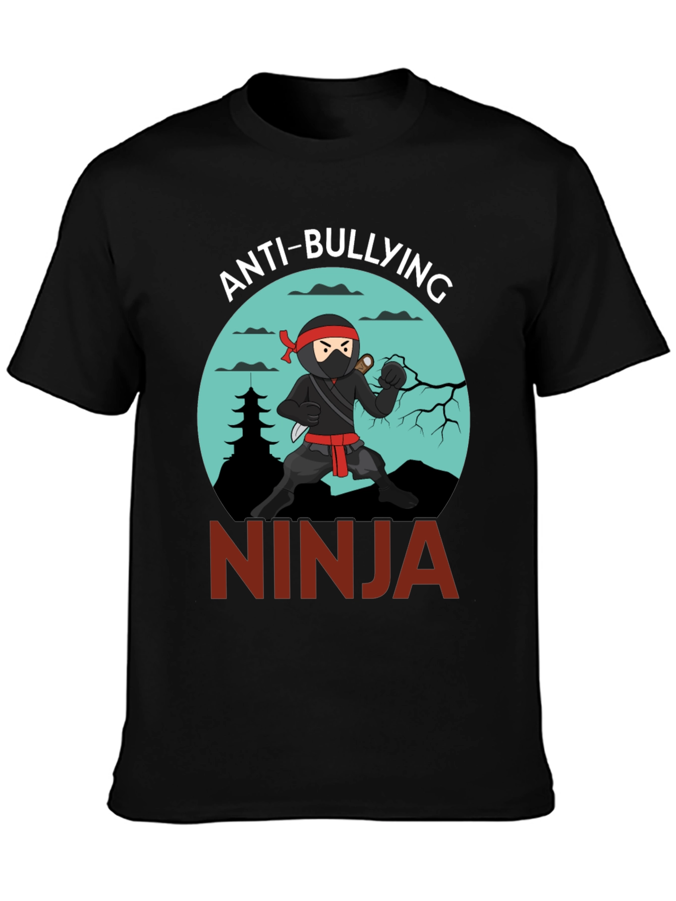 Anti-Bullying Ninja Graphic Tee