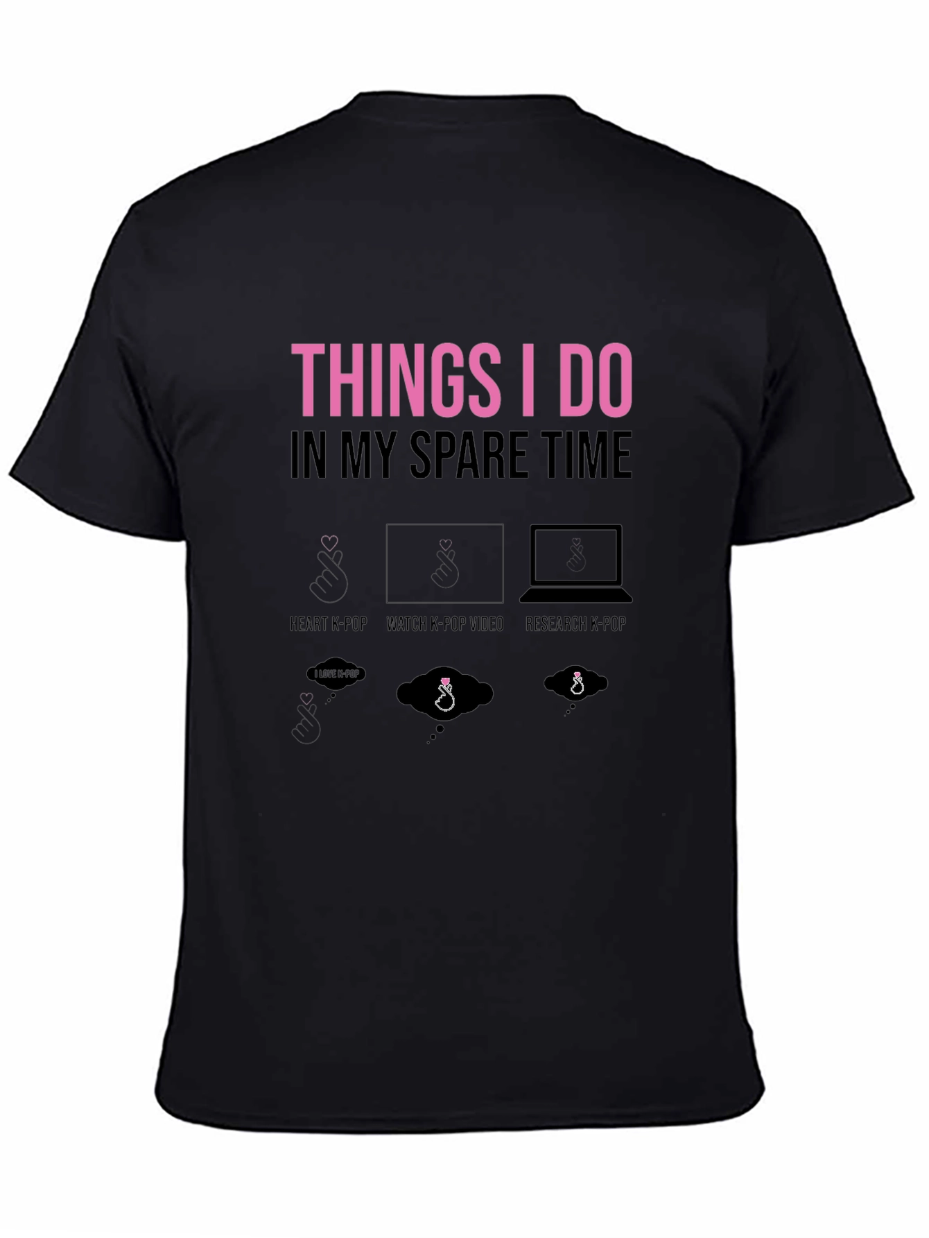 K-Pop Lover T-Shirt - Spare Time Activities