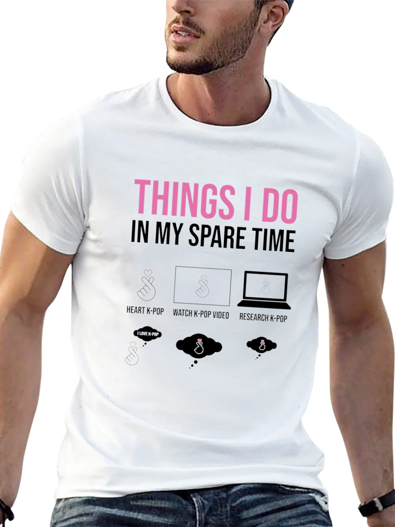 K-Pop Lover T-Shirt - Spare Time Activities