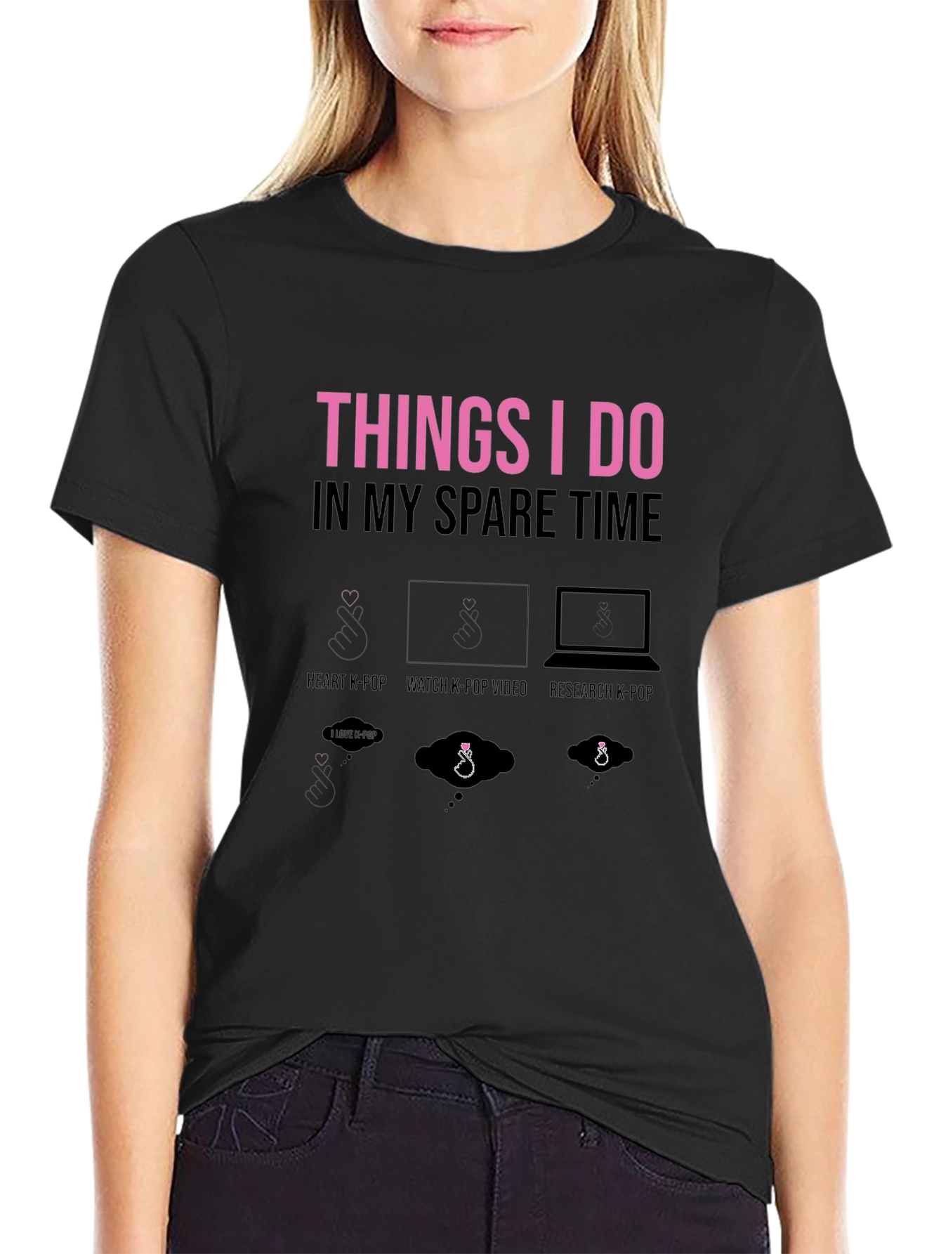 K-Pop Lover T-Shirt - Spare Time Activities