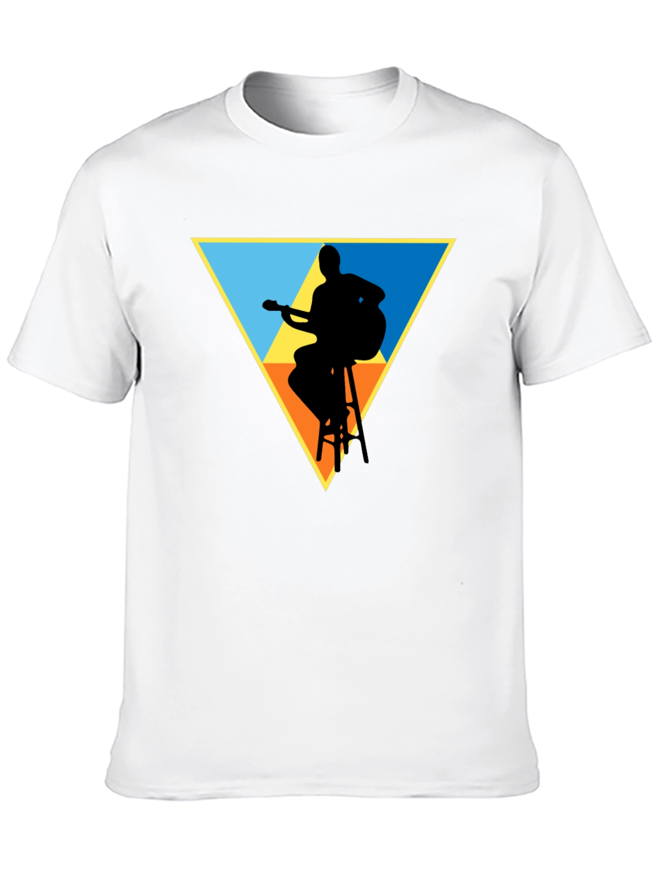 Guitarist Silhouette Graphic Tee