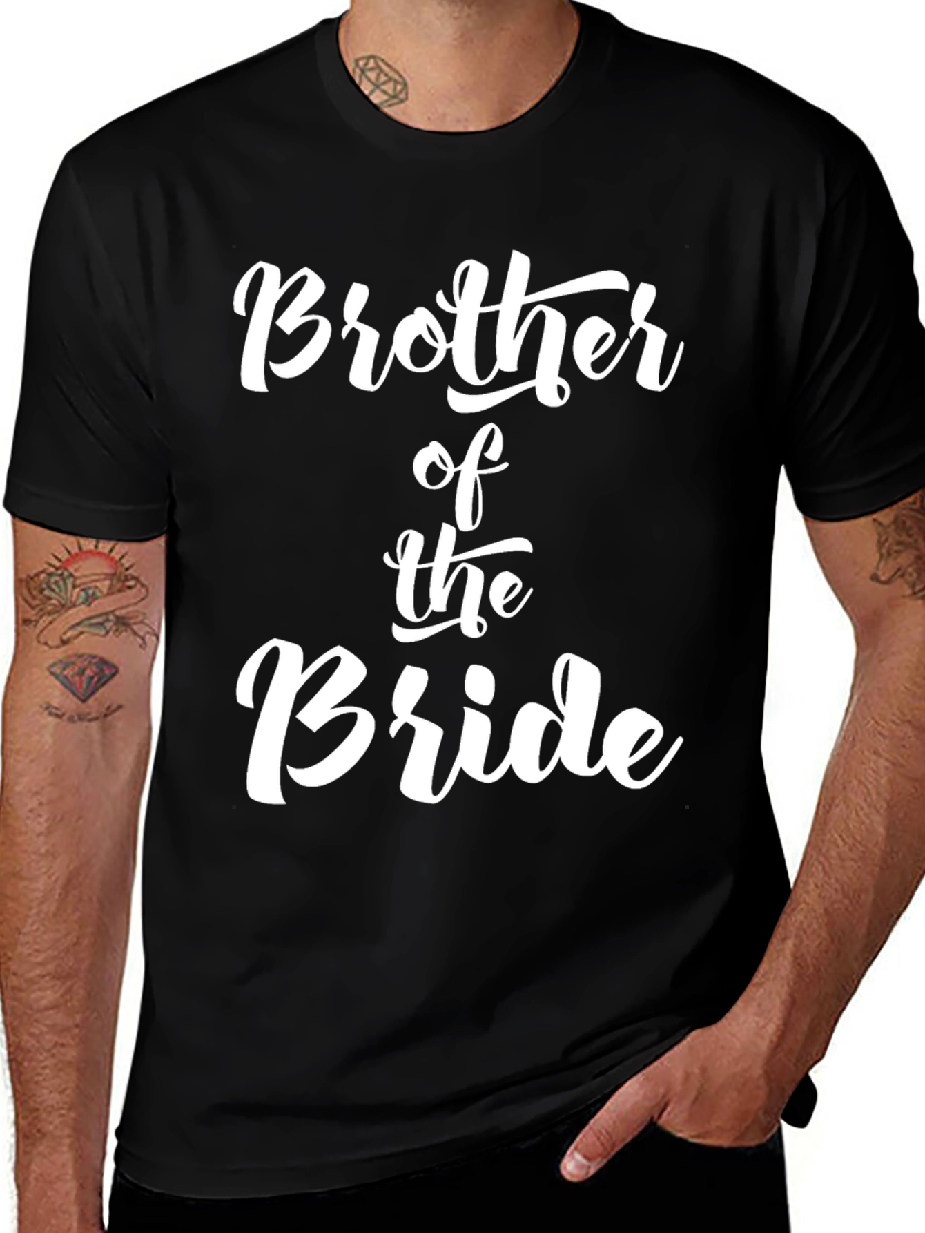Brother of the Bride Wedding T-Shirt
