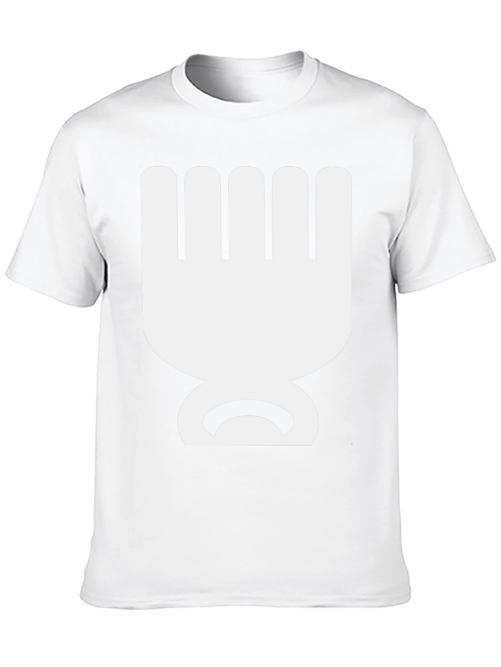 Geometric Graphic Tee - Bold Black Cotton T-Shirt