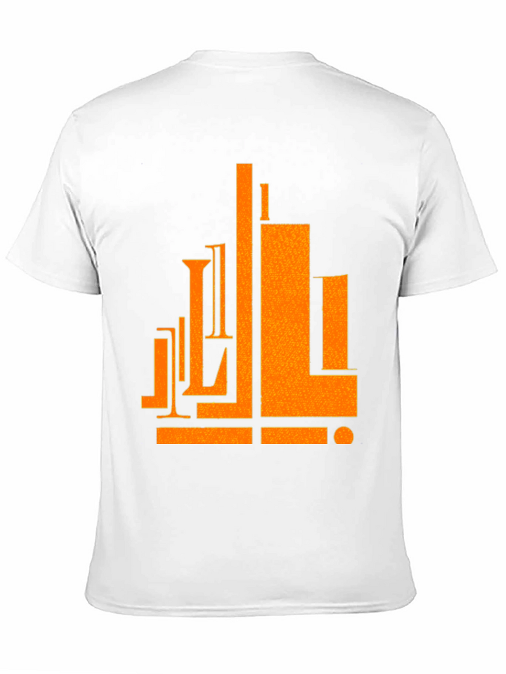 Abstract Graphic Print Crew Neck T-Shirt