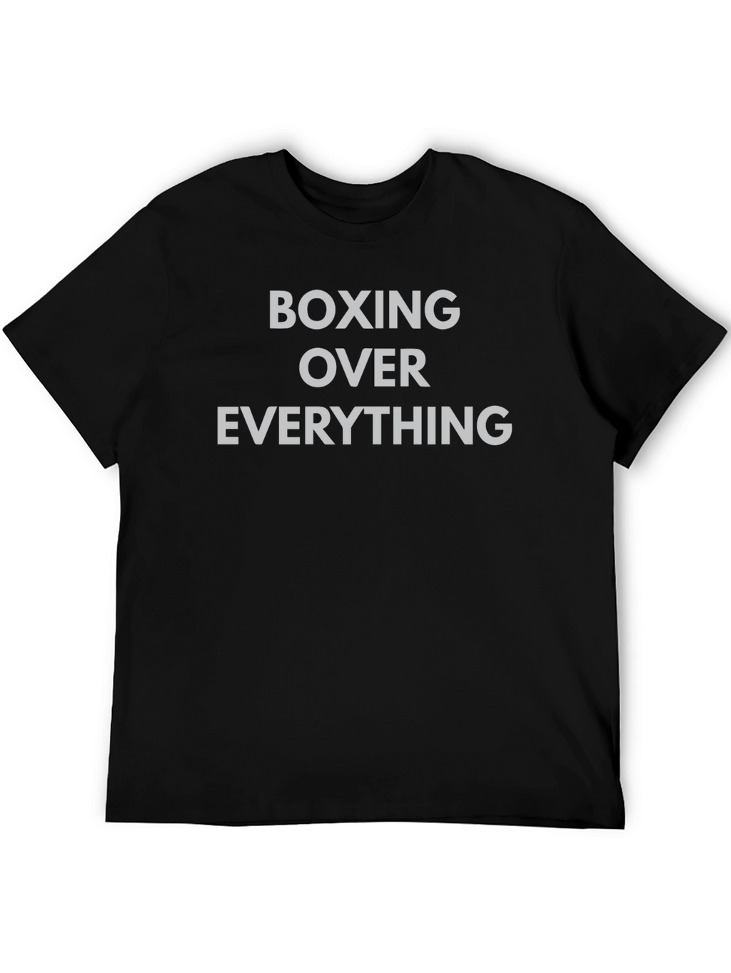 Boxing Over Everything Black Graphic Tee