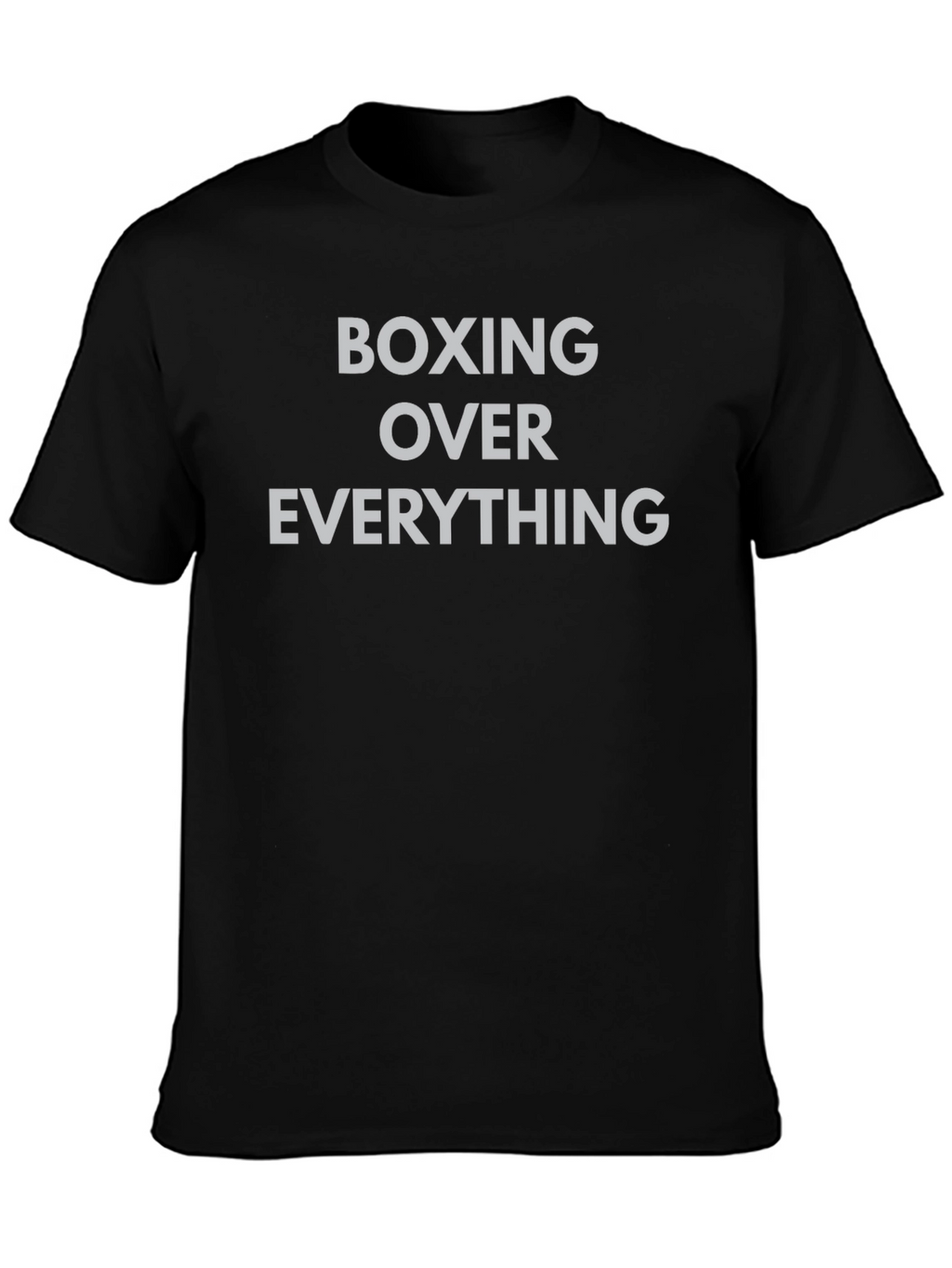Boxing Over Everything Black Graphic Tee