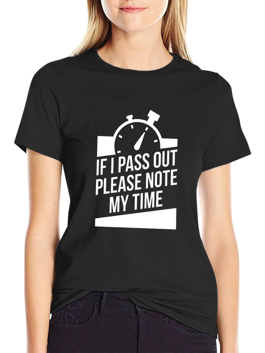 Funny Sarcastic If I Pass Out Mens T-Shirt