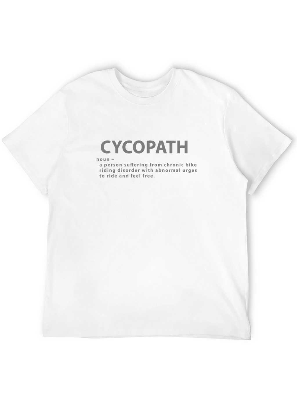Funny Cycopath Cycling Biker T-Shirt