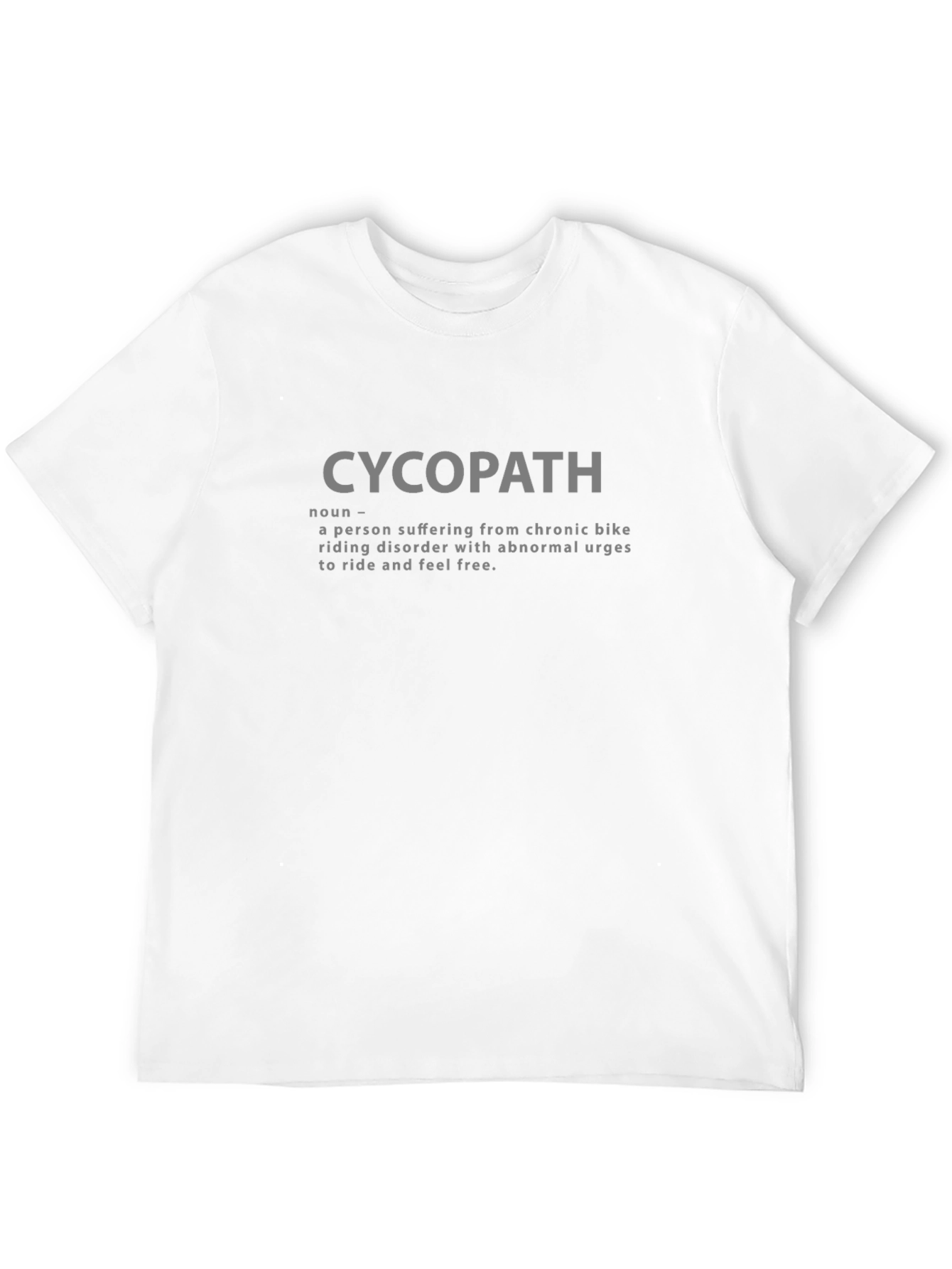 Funny Cycopath Cycling Biker T-Shirt