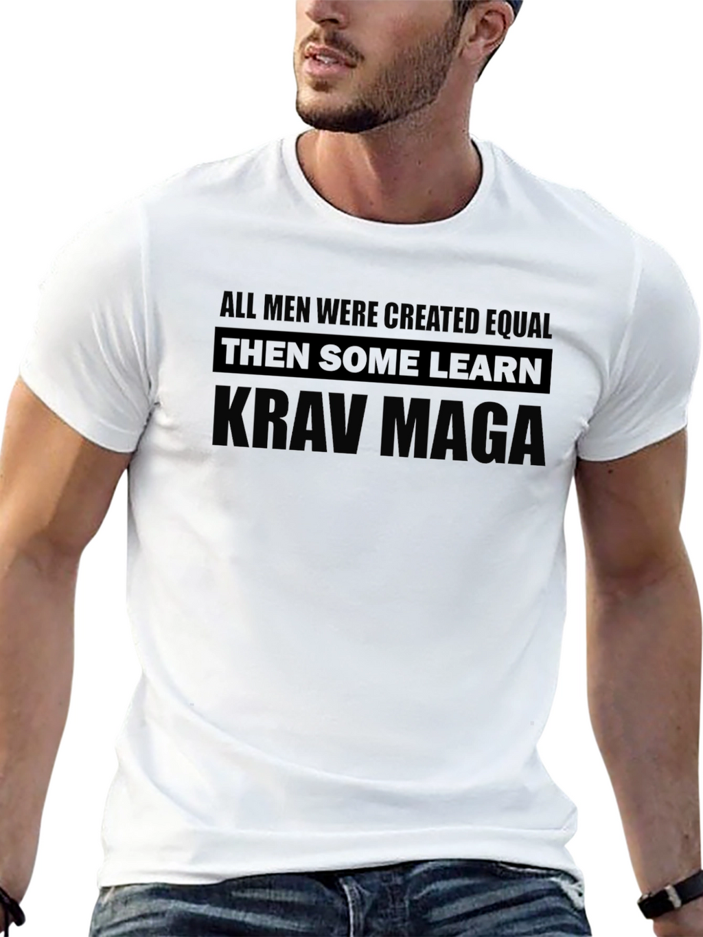 Krav Maga Graphic T-Shirt: All Men Are Equal