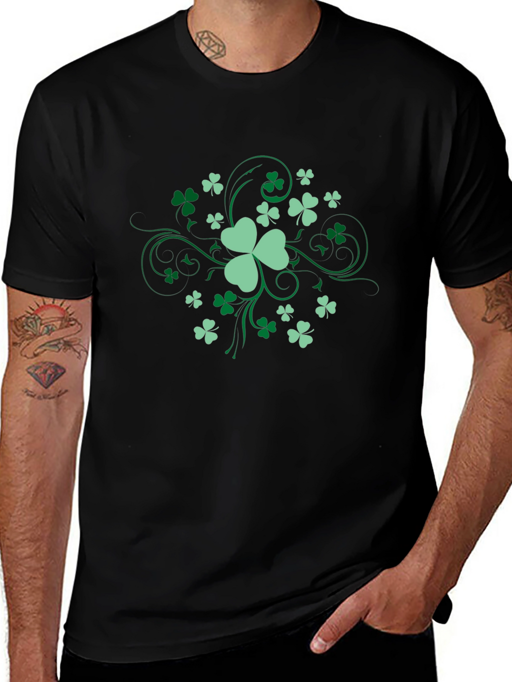 Shamrock T-Shirt - St. Patricks Day Luck