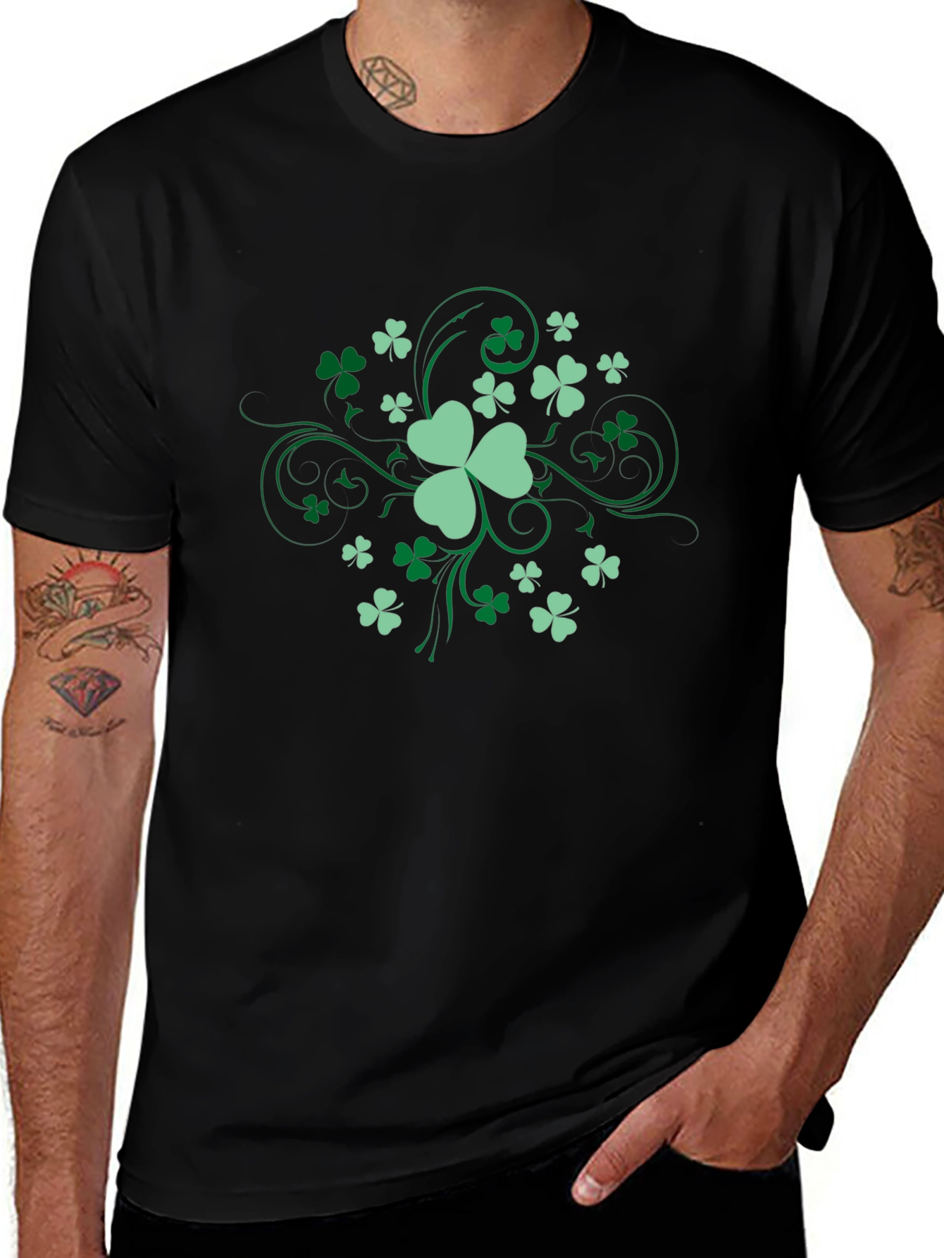 Shamrock T-Shirt - St. Patricks Day Luck