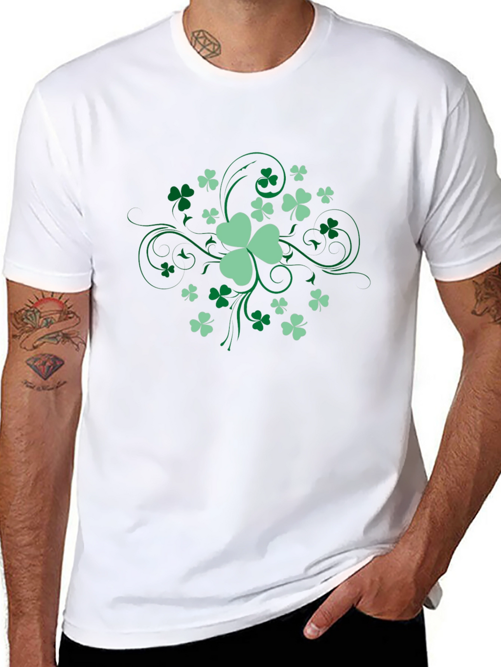 Shamrock T-Shirt - St. Patricks Day Luck