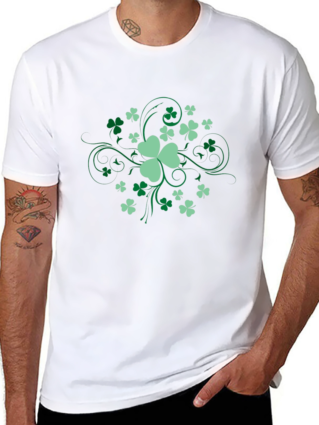 Shamrock T-Shirt - St. Patricks Day Luck