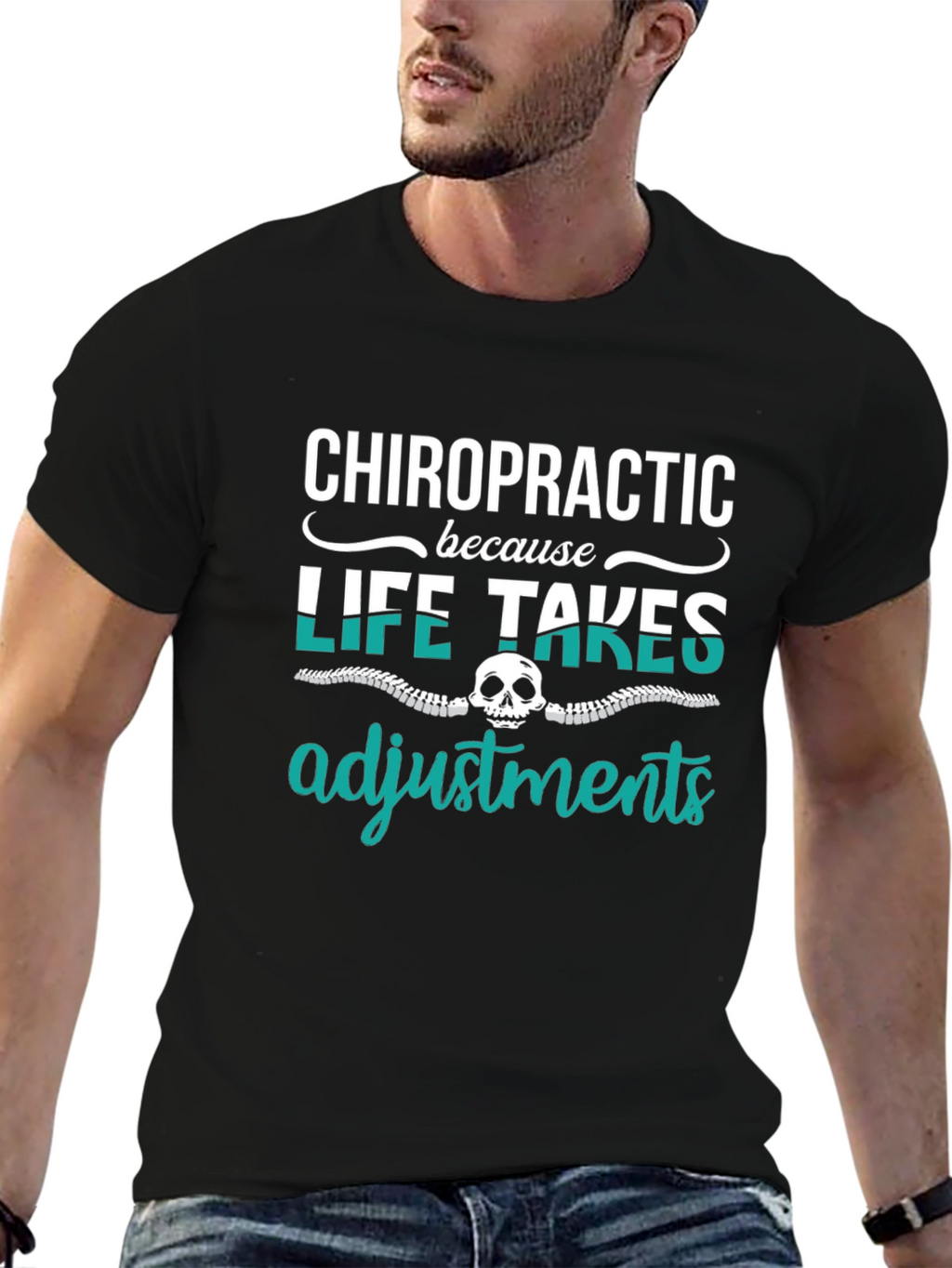 Chiropractic Adjustment Graphic Tee