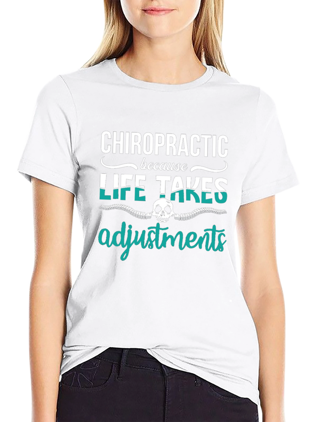 Chiropractic Adjustment Graphic Tee