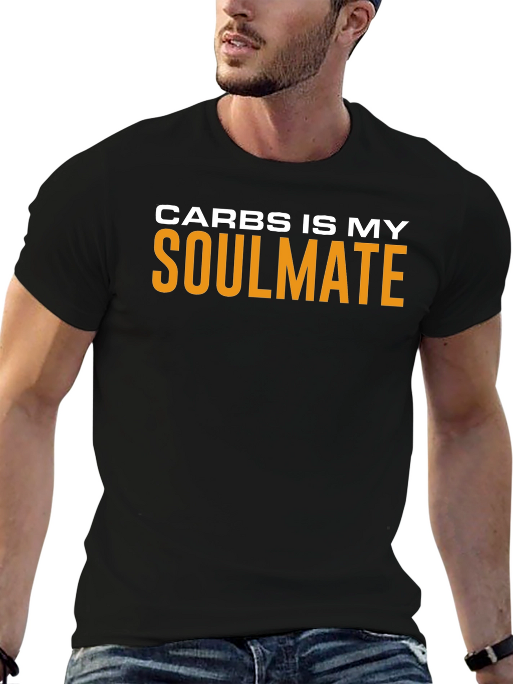 Carbs Is My Soulmate Funny T-Shirt
