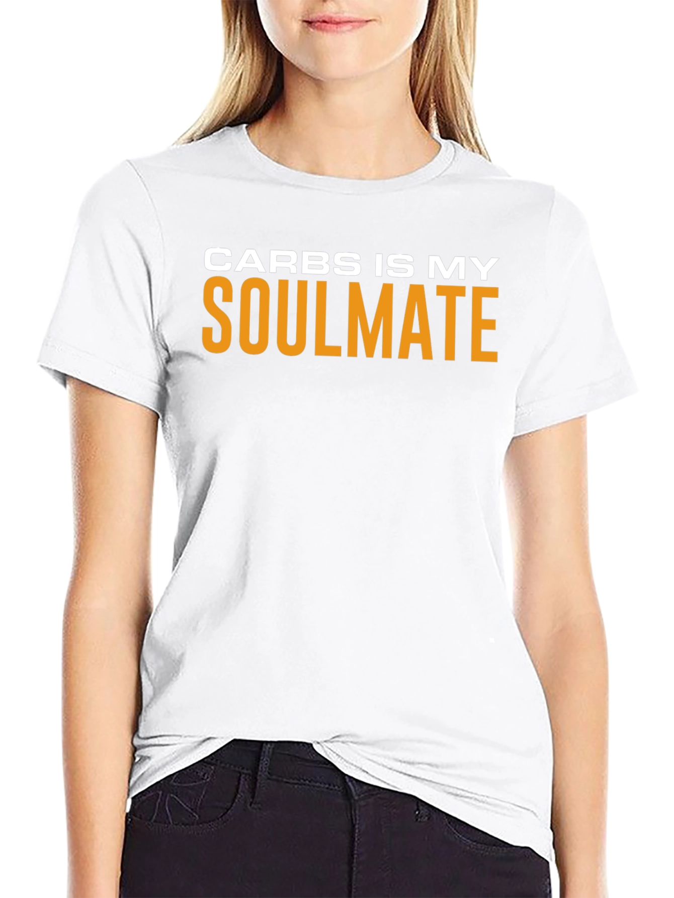 Carbs Is My Soulmate Funny T-Shirt